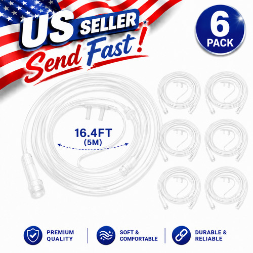 Pack 4ft white - 6, oxygen