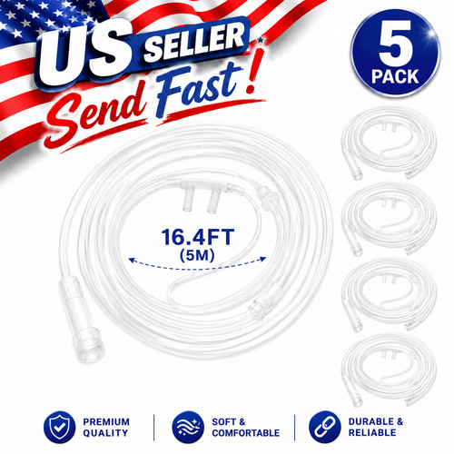 Pack 4ft white oxygen - 16.4ft,