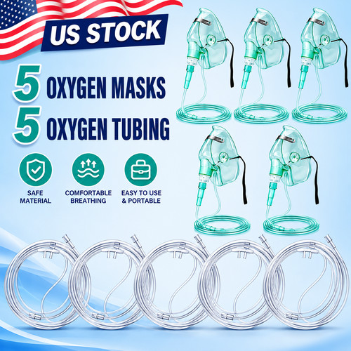 Oxygen masks 5 - +, nasal
